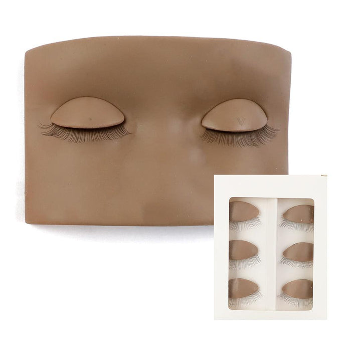 Mannequin Head With Removable Eyelids For Lash Extensions
