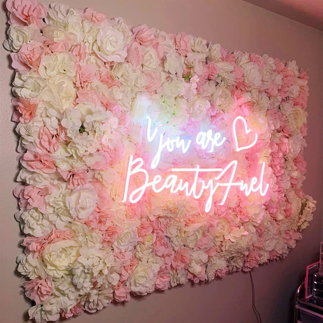 Floral Wall Decorations for Beauty Rooms